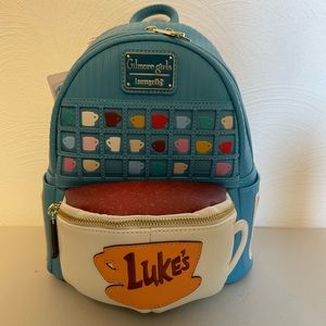 Loungefly Gilmore Girls Luke’s Mini Backpack NWT